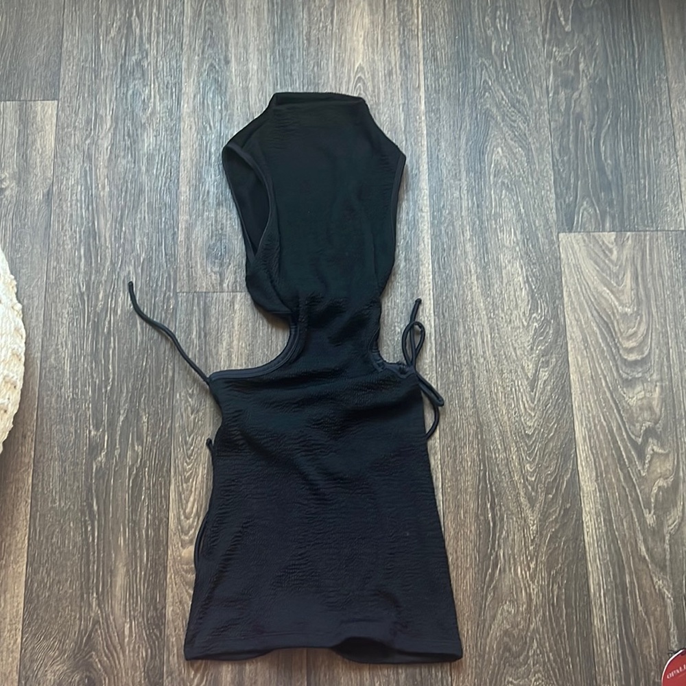 Leslie Amon Paris Black Dress
